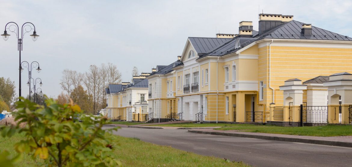 Малоэтажные дома и таунхаусы в новом престижном районе г. Пушкин